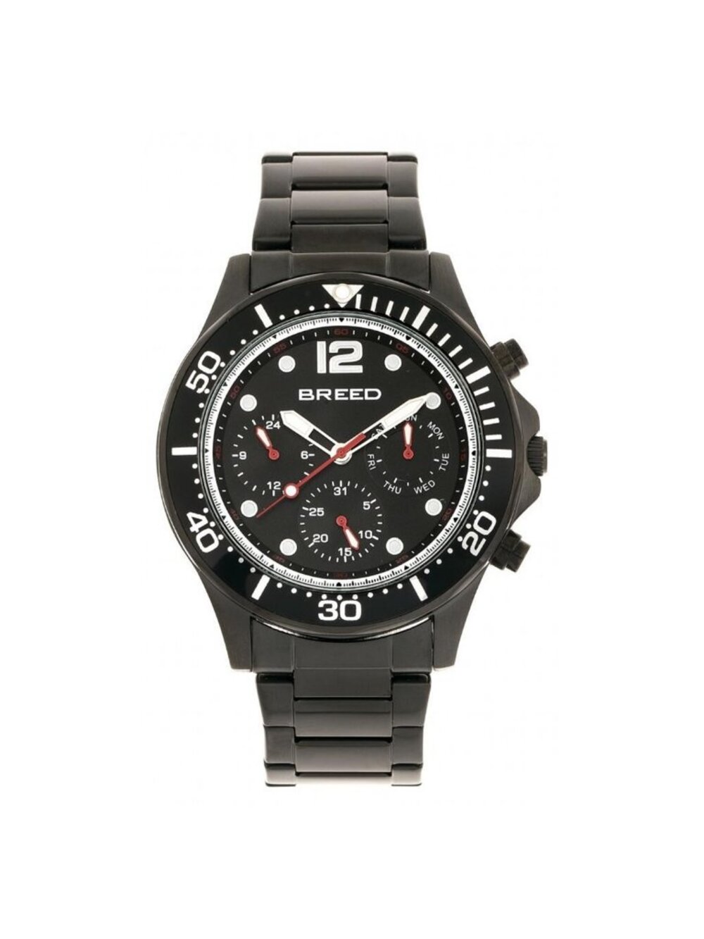 NWT Breed Pegasus Black Dial Men's Watch